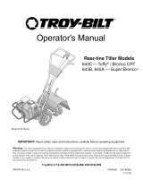 Troy-Bilt 21A-643B711 Owner's manual