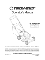 Troy-Bilt 560 Series Owner's manual