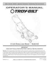 Troybilt 12AV834Q711 Owner's manual