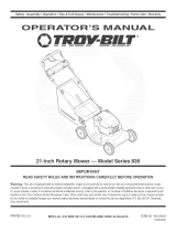 Troybilt 12AG836E711 Owner's manual
