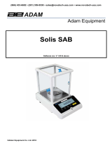 Adam Equipment SAB 514i Owner's manual