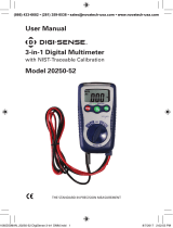 Digi-Sense WD-20250-52 Owner's manual