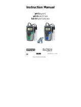 EUTECH INSTRUMENTS Ion 6+ Owner's manual