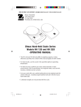 Ohaus 71142842 Owner's manual