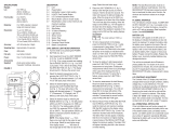 Traceable 3252 Owner's manual