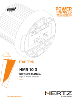 Hertz HMR 10 D  Owner's manual