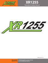 Xtreme XR1255 Operating instructions
