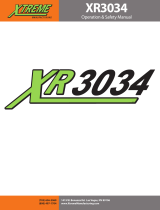 Xtreme XR3034 Operating instructions