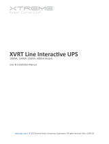 Xtreme XVRT-3000 User manual