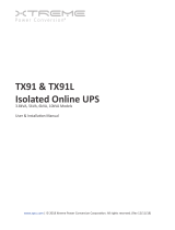 Xtreme TX91 User manual