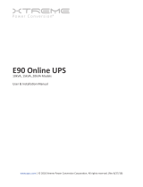 Xtreme E90 User manual