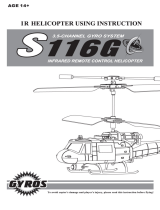 Syma S116G Owner's manual