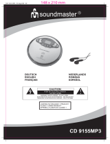 Soundmaster CD 9155 Owner's manual
