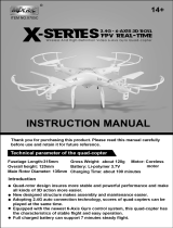 MJX X705C Owner's manual