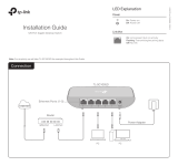 TP-LINK TL-SG1005D 5/8-Port Gigabit Desktop Switch Installation guide