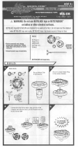 Beyblade Grevolution Wolborg MS MA08 Operating instructions