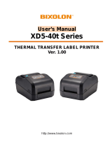 BIXOLON XD5-40t User manual