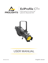 ProLights High quality six colours LED ellipsoidal, tunable white and colour mixing User manual