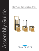 Peak Pilates Split High/Low Combination Chair Installation guide