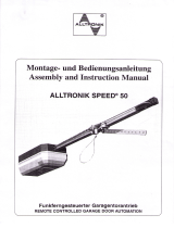 Alltronik Speed 50 Owner's manual