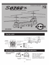 Syma S026G Owner's manual