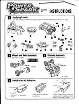Hasbro Power Spark Welding Set Operating instructions