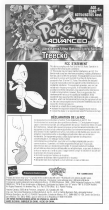 Hasbro Pokemon Advanced Treecko Operating instructions