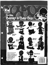 Hasbro Barney Swimming Baby Bop Kid Dimension Operating instructions