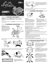 Hasbro Battlebots Custom Series Killerhurtz Radio Control Operating instructions