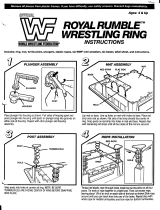 Hasbro WWF Royal Rumble Wrestling Ring Operating instructions