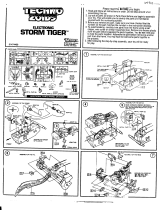 Hasbro Techno Zoids Electronic Storm Tiger Operating instructions