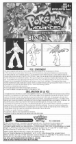 Hasbro Pokemon Advanced Blaziken Operating instructions