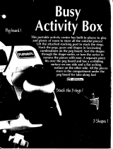 Hasbro Busy Activity Box Operating instructions