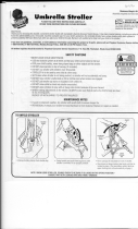 Hasbro Barney Umbrella Stroller Operating instructions