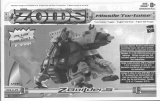 Hasbro Zoids Missile Tortoise Z-Builders Operating instructions