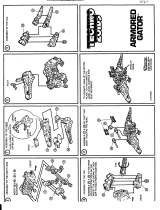 Hasbro Techno Zoids Armored Gator Operating instructions