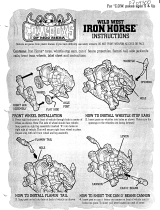 Hasbro Wild Cowboys of Moo Mesa Wild West Iron Horse Operating instructions