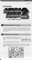 Hasbro Mega Man 2 LCD Video Game Operating instructions