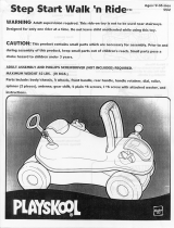 Hasbro Step Start Walk 'n Ride Operating instructions