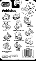 Hasbro Barney Die-Cast Vehicles Operating instructions