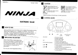 Hasbro Ninja Electronic Game Operating instructions
