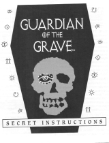 Hasbro Guardian of the Grave Operating instructions