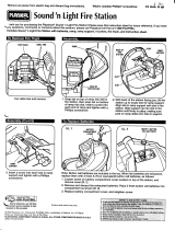 Hasbro Sound 'n Light Fire Station Operating instructions