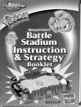 Hasbro Pokemon ThinkChip Computerized Battle Statdium Operating instructions