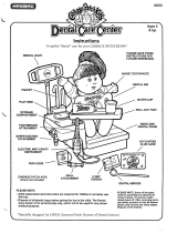 Hasbro Cabbage Patch Kids-Dental Care Center Operating instructions