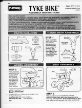 Hasbro Tyke Bike Operating instructions