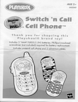 Hasbro Switch 'N Call Cell Phone Operating instructions