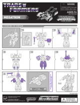 Hasbro Titanium Megatron 33978 Operating instructions