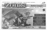Hasbro Zoids Battle Cougar ZBuilders Operating instructions