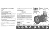 Hasbro Pooh Rise n Shine Clock and Radio Operating instructions